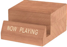 Record Now Playing display