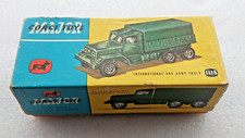Vintage Corgi Toys Major 1118 "International" 6x6 Army Truck Original Box