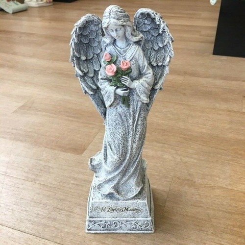 Resin standing grave angel - grave,