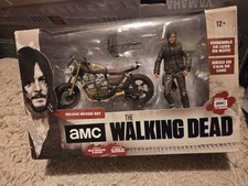 Mcfarlane - The Walking Dead - Daryl Dixon with Custom Bike Deluxe Boxed Set