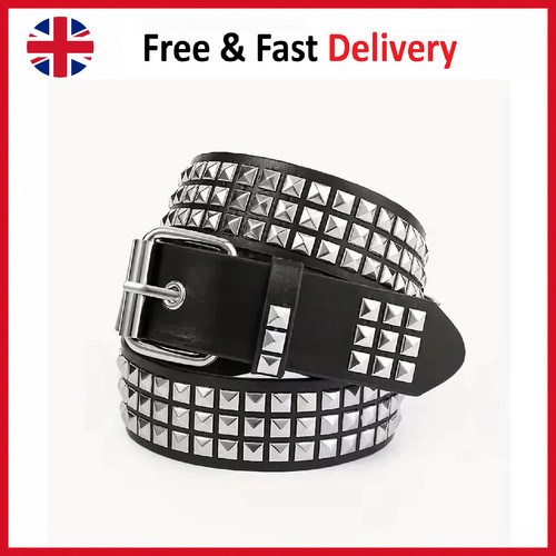 2024 punk rivet belt square - punk,