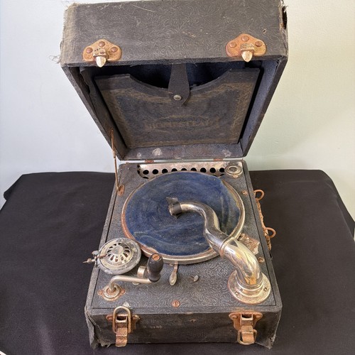 Homestead portable phonograph - homestead,