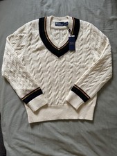 Ralph Lauren Cream V Neck