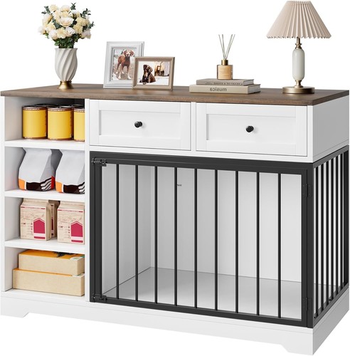 Furniture dog crate 2 - furniture,
