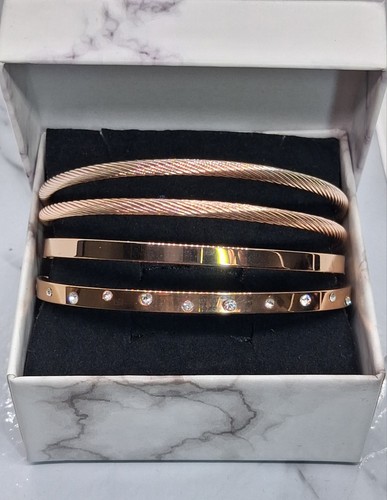 Rose gold stainless steel - gold,