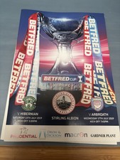 STIRLING ALBION v HIBERNIAN /