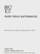 Audi 100 LS Automatic 4-dr