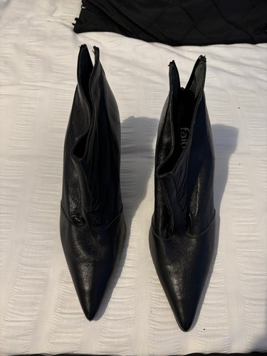 Ladies faith black - ladies, leather