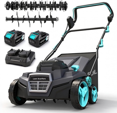 40v cordless lawn scarifier - cordless,