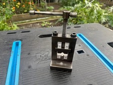 Vintage steel Pipe Vice Vise  - Made in England