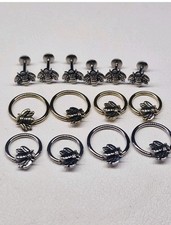 14x Anodised Gold Silver