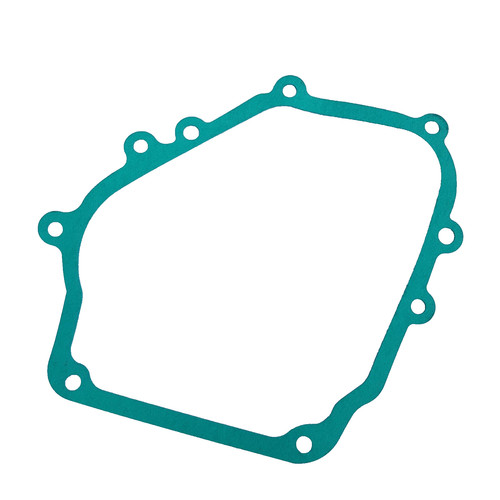 Green crankcase cover - green, gasket