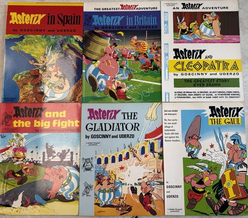 Vintage asterix book bundle - vintage,