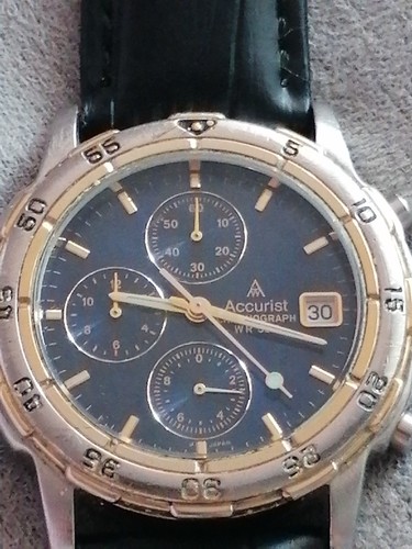 Accurist vintage chronograph - accurist,