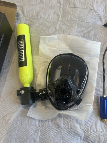 Mini scuba tank diving - 0.5l,