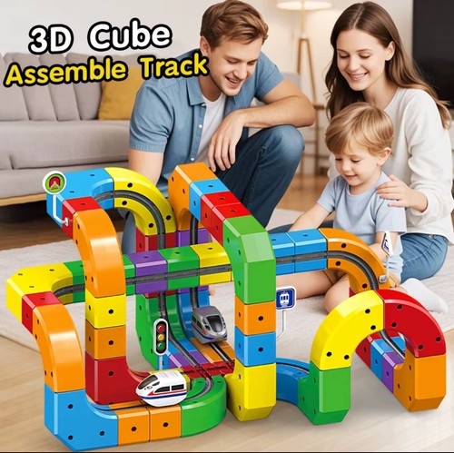 Magic rail cube colourful - rail,