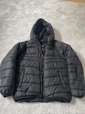 Boys/girls Coat Black Puffer Age 10-12