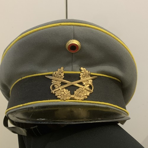 Grey military style - grey, peaked