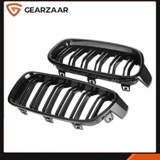 Grills FOR BMW F30 F31 11-19 320i Gloss Black 330i Estate M PERFORMANCE STYLE