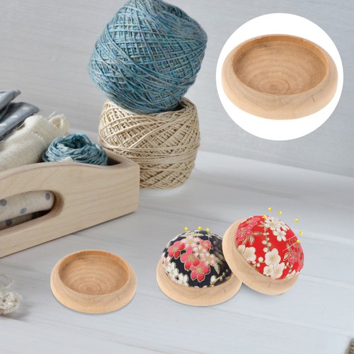 20pcs wooden pin cushion - wooden,