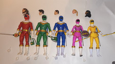 Power Rangers Lightning Collection Zeo Full Team Red Blue Green Yellow Pink