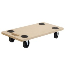 NEW! 150kg Wheeled Platform Dolly Furniture Mover Transport Roller Trolley