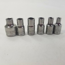 Lot of 6 Socket Sockets Husky