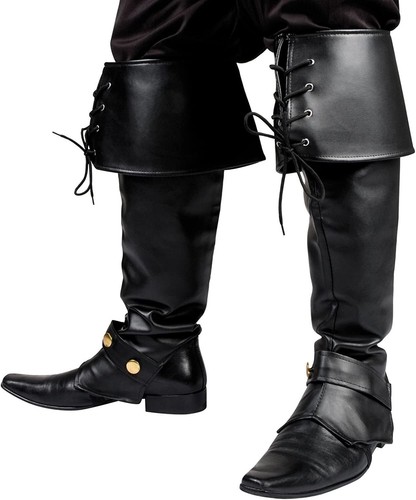 Deluxe pirate boot covers - boot,