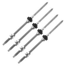 4x Solar Hanger Bolts for