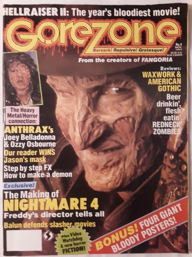 Gorezone nov 1988 - #4, free