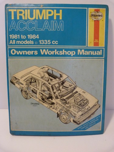 Triumph acclaim haynes - triumph,