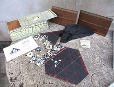 Vintage 1930's / 1940''s TRILO Board Game Set in Wooden Box