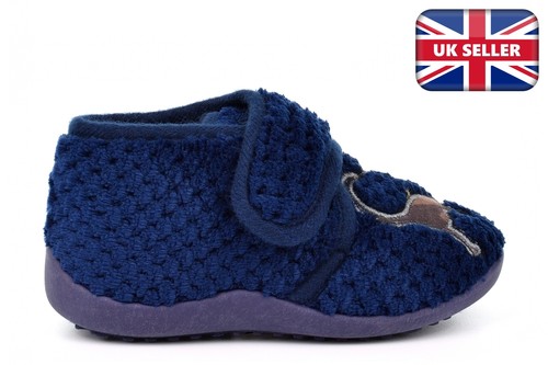 Boys touch fastening slippers - boys,