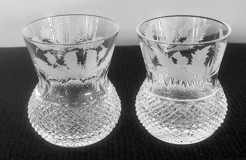Edinburgh crystal thistle - crystal,
