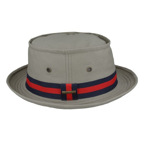 Pork pie hat - hat, worn