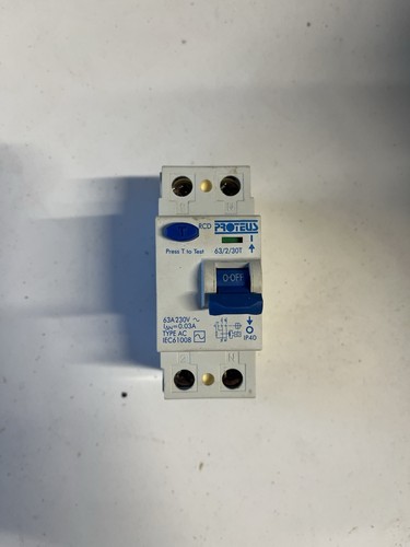 Proteus 63amp type rcd 30ma - 63amp,