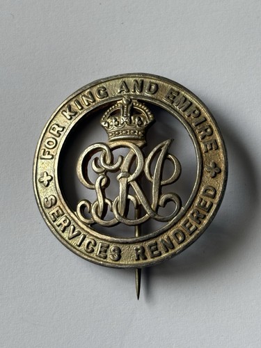 Ww1 wound badge william henry - ww1,