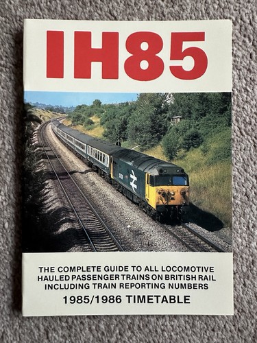 1h85 loco hauled - 1h85, guide