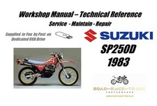 Suzuki SP250D SP250 D Service