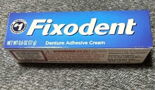 Fixodent secure denture - fixodent,