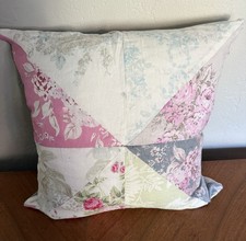 New Rachel Ashwell Shabby Chic Patchwork Pillow