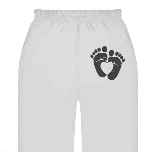 Heart baby feet adult - 'heart,
