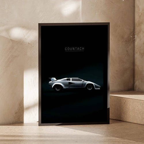 Lamborghini countach poster - lamborghini,