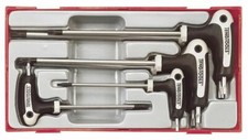 Teng Tools 7 Piece Torx Power T Handle Star Allen Key Set T10-T40 In Case