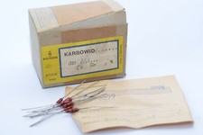 10x of 1960s Siemens Karbowid Resistor, 2 kOhms, 0.25 W for Klangfilm Amps, NOS