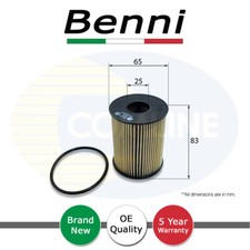 Oil Filter Benni Fits Vauxhall