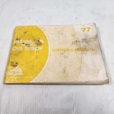 OEM Original Honda Owner's