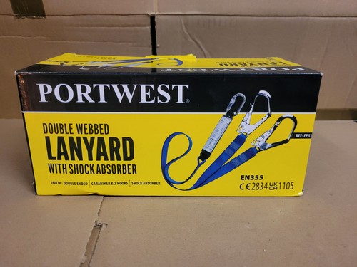 Portwest double lanyard - double,