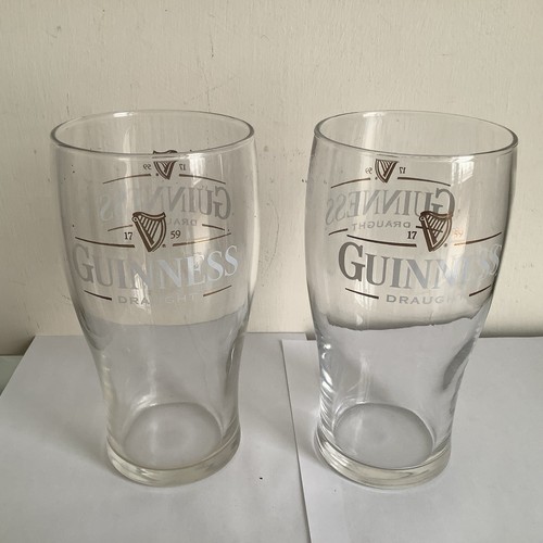 Guinness pint glasses - pint,