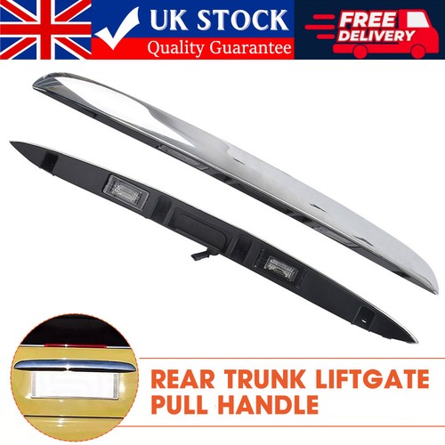 Trunk handle boot - lid, grab